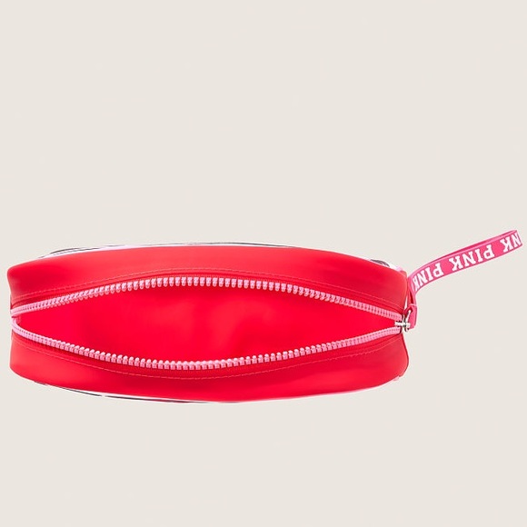 💗VS PINK SUPER FRUIT RAINBOW 🌈 CLEAR BEAUTY BAG - Picture 4 of 4